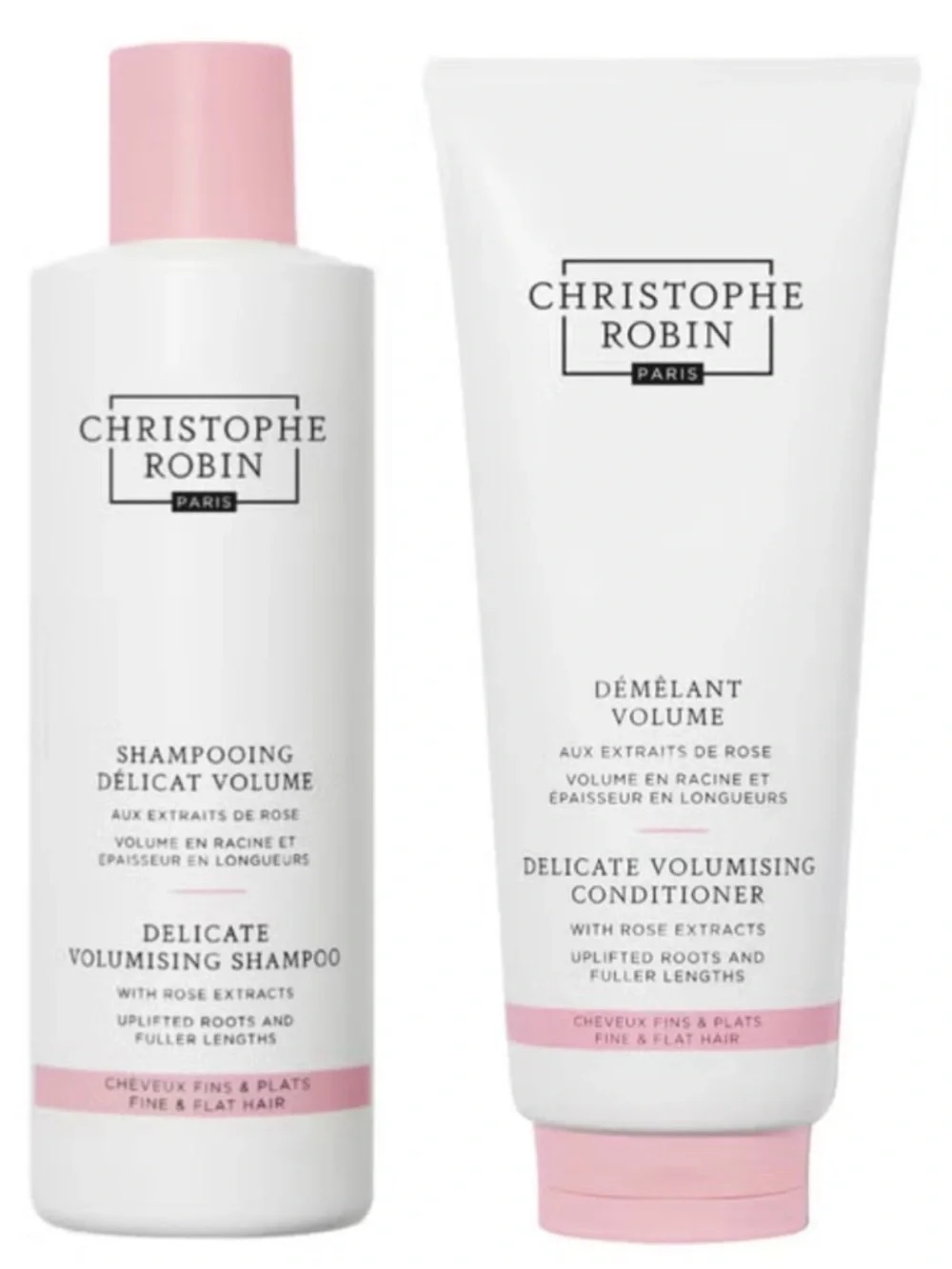 Christophe Robin Delicate Volumising Shampoo - Pink & White